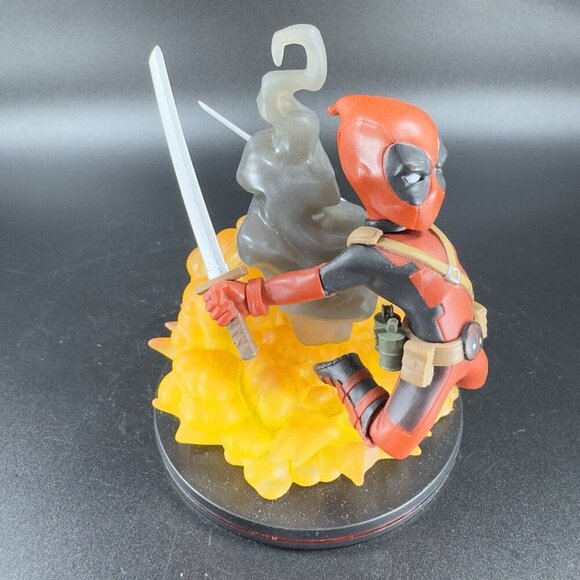 Marvel Comics Q Fig QMX Deadpool Loot Crate Exclusive Hard Plastic Figurine - Picture 11 of 12
